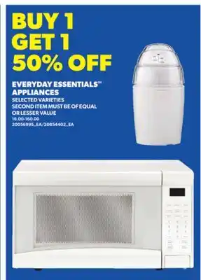 Real Canadian Superstore EVERYDAY ESSENTIALS APPLIANCES offer