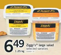 Fortinos ZIGGY'S LARGE SALAD, 1.25 KG offer