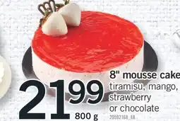 Fortinos 8 mousse cakes offer