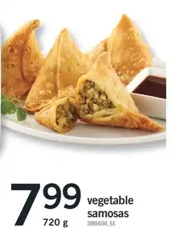 Fortinos vegetable samosas, 720 g offer