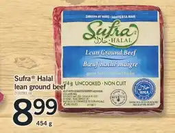 Fortinos Sufra Halal Halal lean ground beef 454 g offer