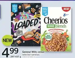 Fortinos GENERAL MILLS CEREAL, 297-437 G offer