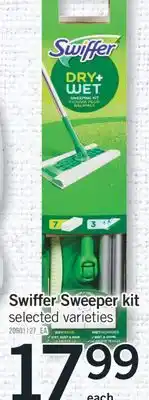 Fortinos Swiffer Sweeper kit offer