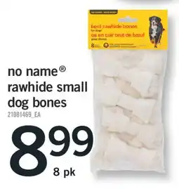 Fortinos NO NAME RAWHIDE SMALL DOG BONES, 8 pk offer