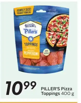 Sobeys PILLER'S Pizza Toppings offer