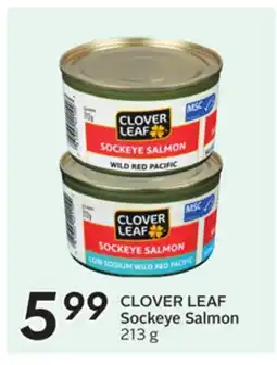 Sobeys CLOVER LEAF Sockeye Salmon offer
