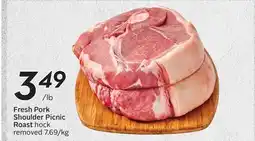 Sobeys Fresh Pork Shoulder Picnic Roast offer