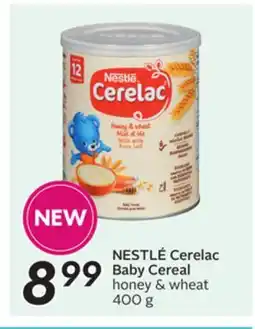 Sobeys NESTLÉ Cerelac Baby Cereal offer