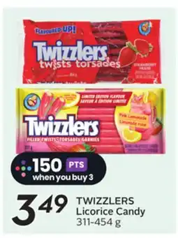 Sobeys TWIZZLERS Licorice Candy offer