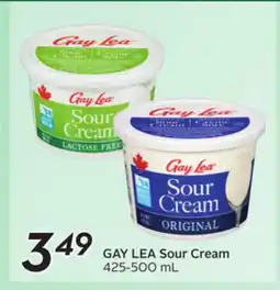 Sobeys GAY LEA Sour Cream offer