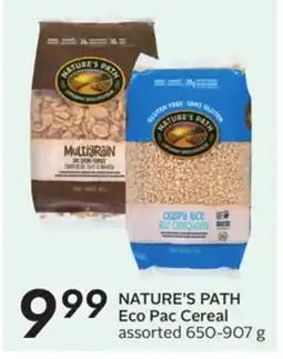 Sobeys NATURE'S PATH Eco Pac Cereal offer