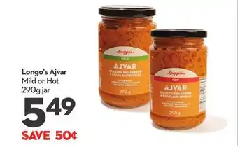 Longo's Longo's Ajvar offer