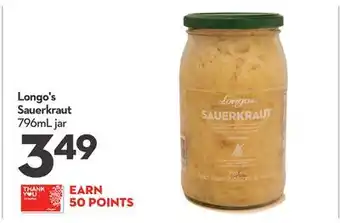 Longo's Longo's Sauerkraut offer