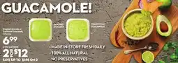 Longo's Smashed Avocado or Traditional Guacamole offer