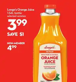 Longo's Longo's Orange Juice offer