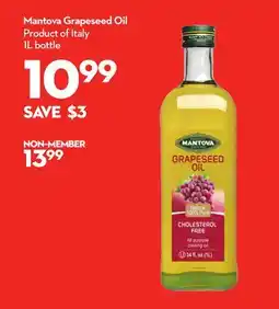 Longo's Mantova Grapeseed Oil offer