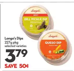 Longo's Longo's Dips offer