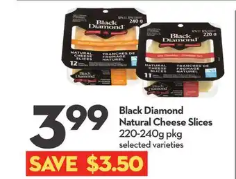 Longo's Natural Cheese Slices offer