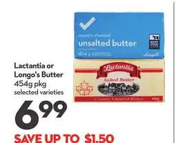 Longo's Lactantia or Longo's Butter offer