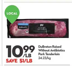 Longo's Raised Without Antibiotics Pork Tenderloin offer