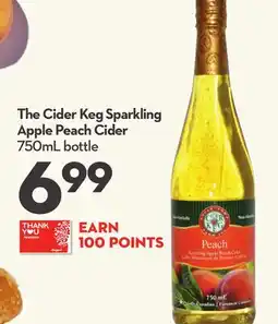 Longo's Sparkling Apple Peach Cider offer