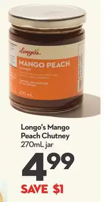 Longo's Longo's Mango Peach Chutney offer