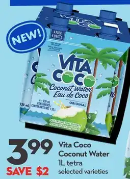 Longo's Vita Coco Coconut Water offer