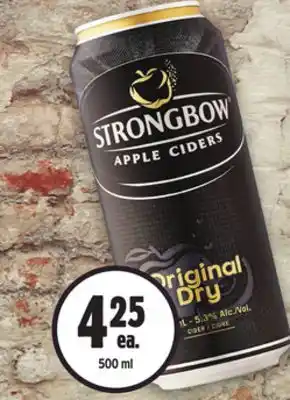 Metro STRONGBOW CIDER offer