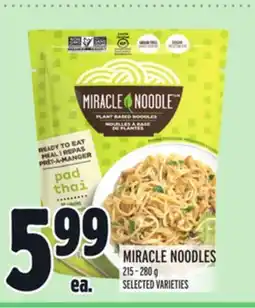 Metro MIRACLE NOODLES offer