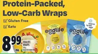 Metro EGGLIFE WRAPS offer