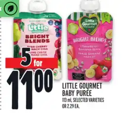 Metro LITTLE GOURMET BABY PURÉE offer