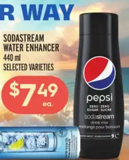 Metro SODASTREAM WATER ENHANCER offer