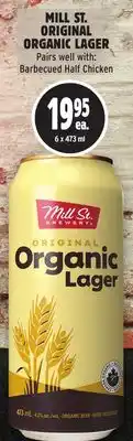 Metro MILL ST. ORIGINAL ORGANIC LAGER offer