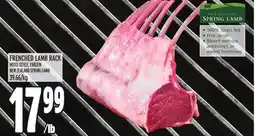 Metro FRENCHED LAMB RACK offer