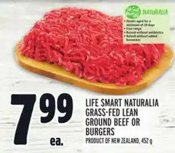 Metro LIFE SMART NATURALIA GRASS-FED LEAN GROUND BEEF OR BURGERS offer