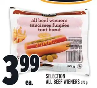 Metro SELECTION ALL BEEF WIENERS offer