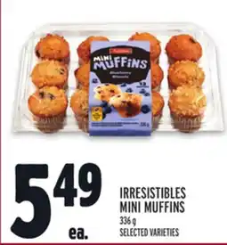 Metro IRRESISTIBLES MINI MUFFINS offer