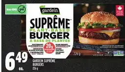 Metro GARDEIN SUPRÊME BURGERS offer