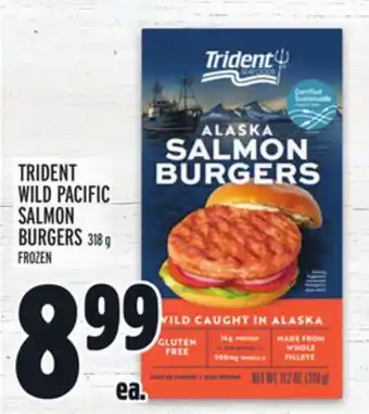 Metro TRIDENT WILD PACIFIC SALMON BURGERS offer