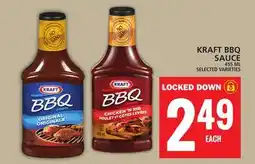 Food Basics KRAFT BBQ SAUCE offer