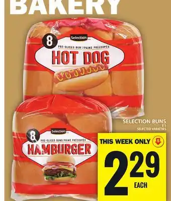 Food Basics SELECTION BUNS offer