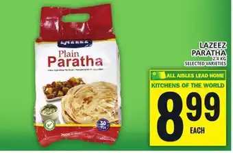 Food Basics LAZEEZ PARATHA offer