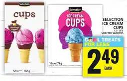 Food Basics 5SELECTION ICE CREAM CUPS offer