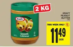Food Basics KRAFT PEANUT BUTTER offer