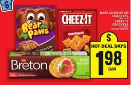 Food Basics DARE COOKIES OR CRACKERS OR CHEEZ-IT CRACKERS offer