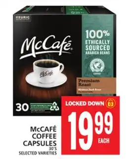 Food Basics McCAFÉ COFFEE CAPSULES offer