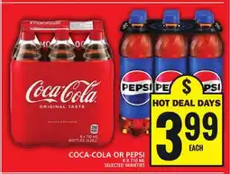 Food Basics COCA-COLA OR PEPSI offer