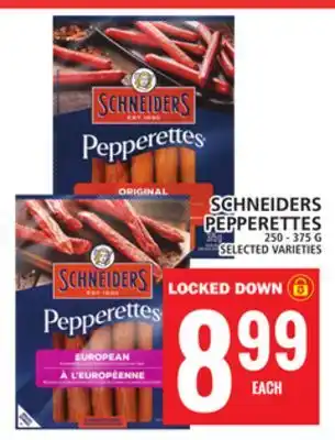 Food Basics SCHNEIDERS PEPPERETTES offer