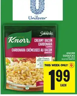 Food Basics KNORR SIDEKICKS offer
