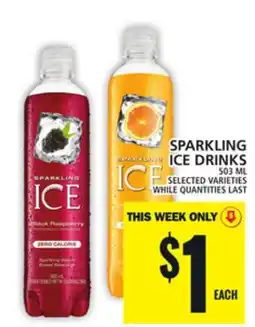 Food Basics SPARKLING ICE DRINKS offer